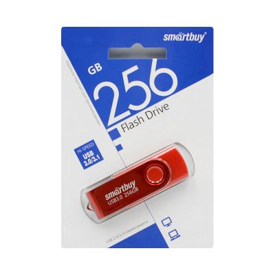 USB-накопитель Smartbuy Twist series 256GB USB 3.0, красный USB-накопитель Smartbuy Twist series 256GB USB 3.0, красный