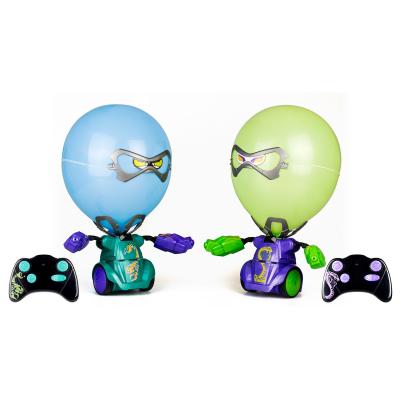 Боевые роботы Silverlit Робокомбат Шарики фиолетовый-зеленый