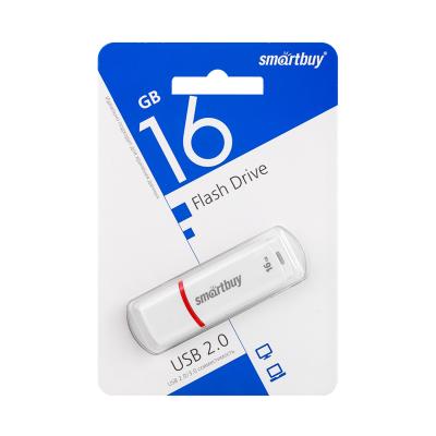 USB-накопитель SmartBuy Crown series USB 2.0 16 ГБ, белый