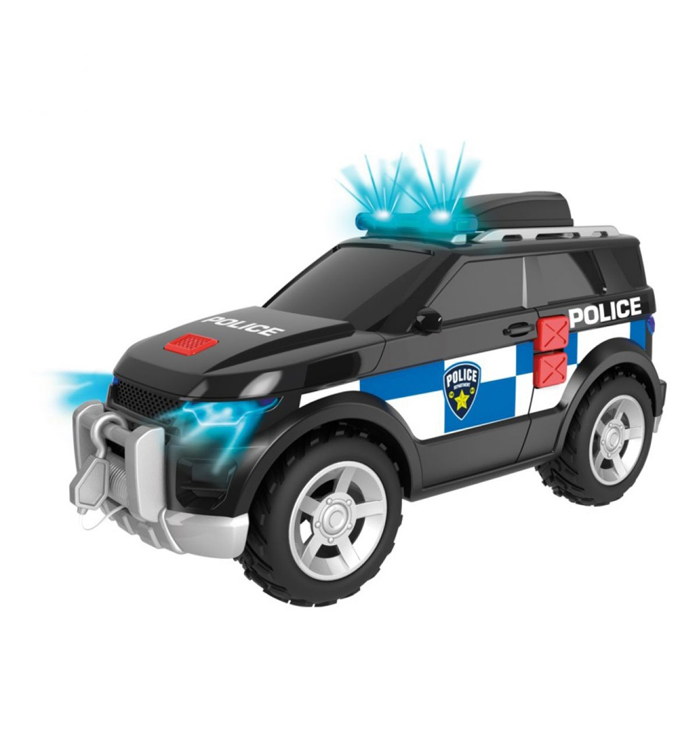 Машинка HTI Roadsterz Полицейский внедорожник 4х4 свет-звук zal