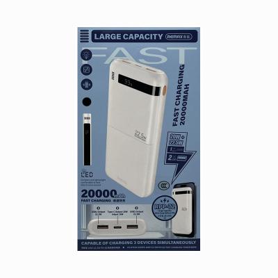 Внешний аккумулятор Remax RPP-72 20000mAh, черный