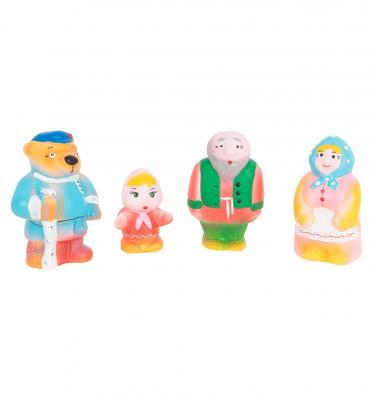 Набор резиновых игрушек Кудесники Машенька и медведь