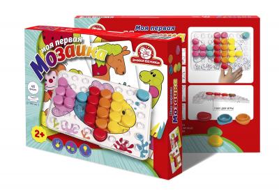 Игра развивающая Моя первая мозаика 48 фишек