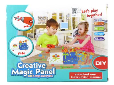Конструктор-мозаика Creative Magic Panel магическая панель с инструментами