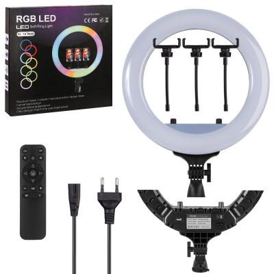 Селфи кольцо RGB 36 cm 14" RL-14RGB без сумки
