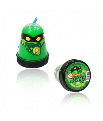 Лизун Slime Ninja светится в темноте, зеленый, 130 г, S130-18