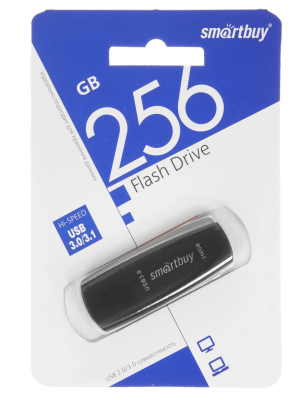 Флешка USB 3.0 256GB Smartbuy Scout черный Флешка USB 3.0 256GB Smartbuy Scout черный