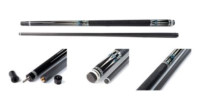 Кий / пул 2-pc "Winner Carbon - 019" (черно-синий) оплетка натур