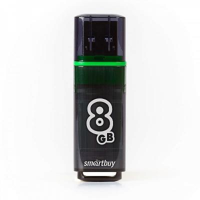 USB-накопитель SmartBuy Glossy series USB 3.0 8 ГБ, темно-серый