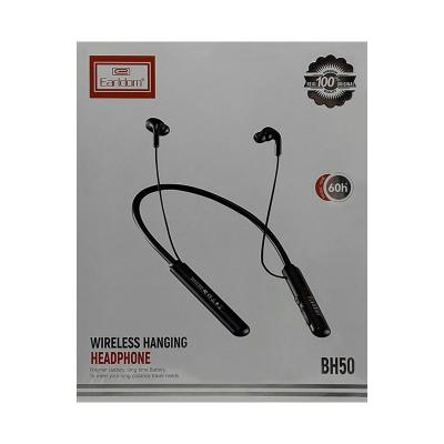 Наушники беспроводные Earldom BH50 черный (спорт)