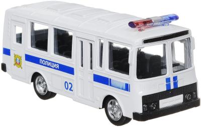 Машина металлическая Технопарк автобус ПАЗ 3206 Полиция, X600-H09140-R 218298