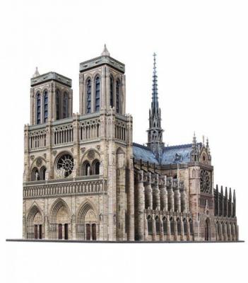 Сборная модель из картона УмБум Нотр-Дам де Пари Notre Dame de Paris Франция масштаб 1:200