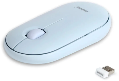 Мышь беспроводная Smartbuy SBM-590D-B голубой (+Bluetooth) Мышь беспроводная Smartbuy SBM-590D-B голубой (+Bluetooth)