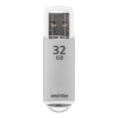 USB-накопитель SmartBuy V-Cut series USB 2.0 32 ГБ, серебристый