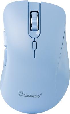 Мышь беспроводная бесшумная Smartbuy SBM616AGB голубая