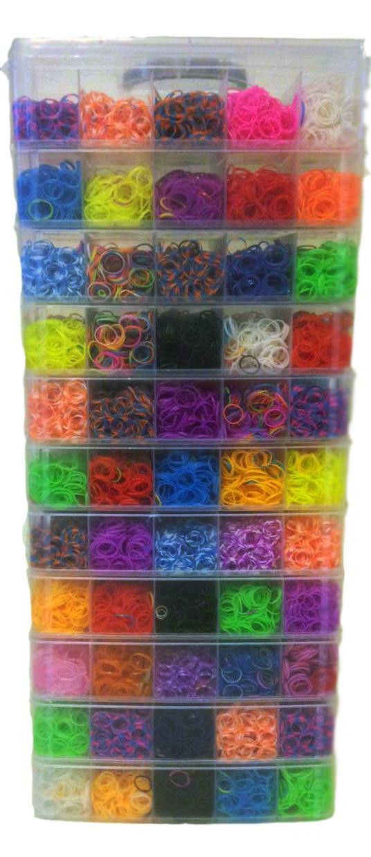 Набор резинок для плетения браслетов, желтый — Rainbow Loom