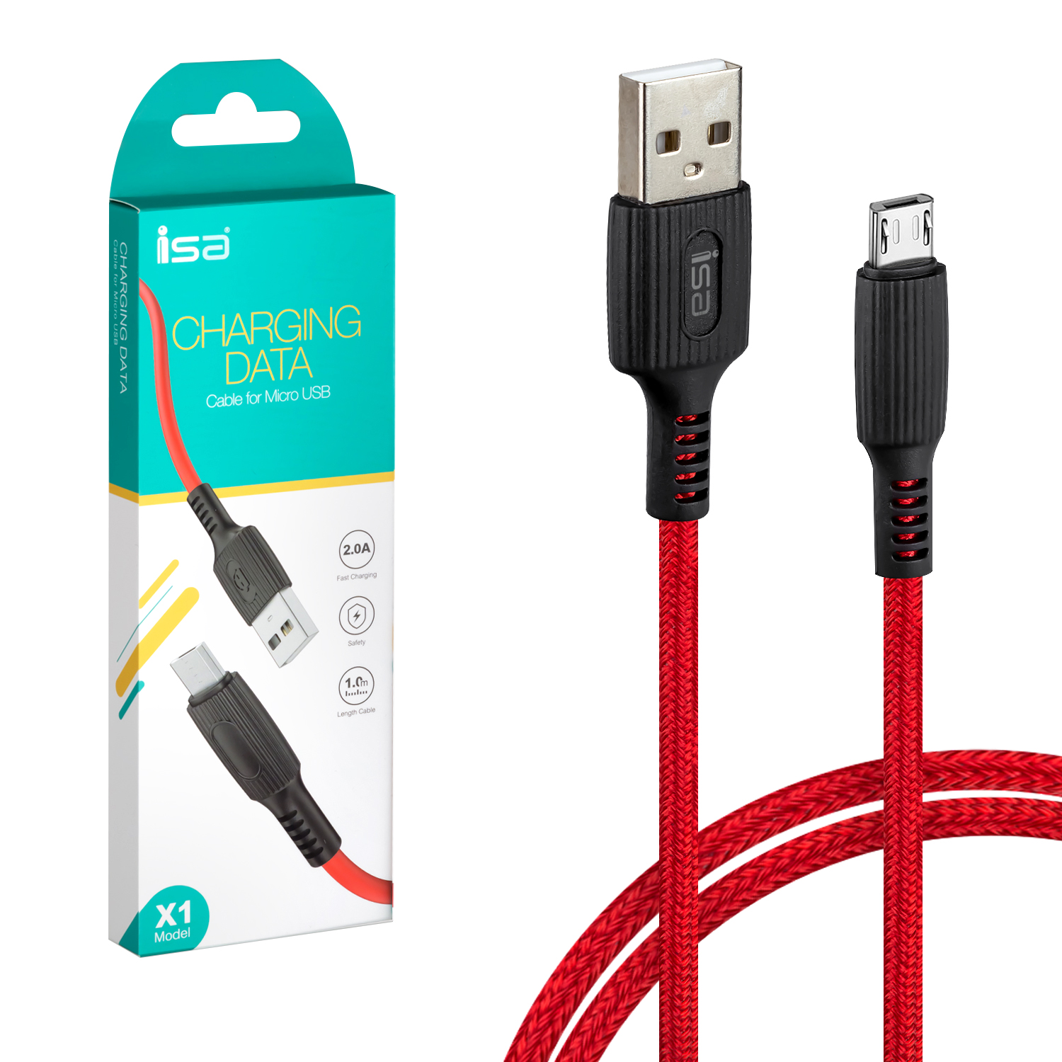 Кабель USB Micro USB ISA X1 zal
