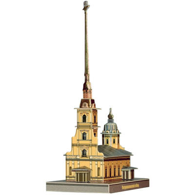 Сборная модель из картона УмБум Петропавловский собор, Санкт-Петербург в миниатюре, 481
