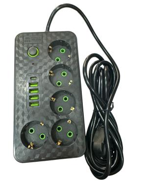 Сетевой фильтр c USB HG-7505 5 метров