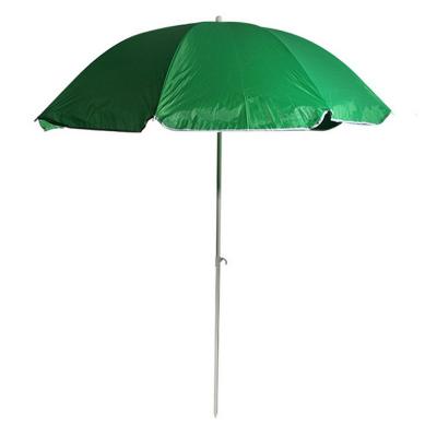 Зонт пляжный с наклоном Greenhouse, полиэстер, зеленый, стальная стойка
