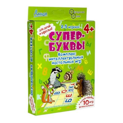 Настольная игра Нескучные игры Алиса Супер-Буквы