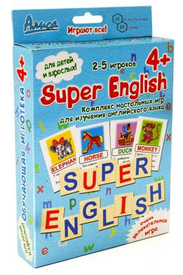 Настольная игра Нескучные игры из серии Алиса Super English