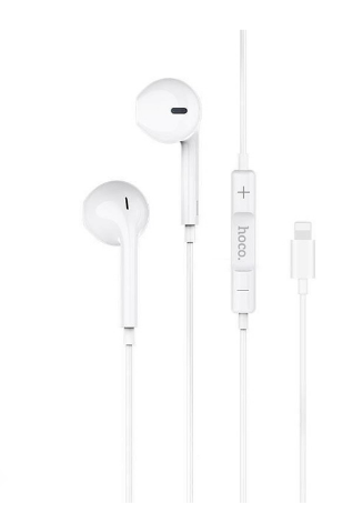 Наушники с микрофоном Hoco L7 Plus (Lightning) zal