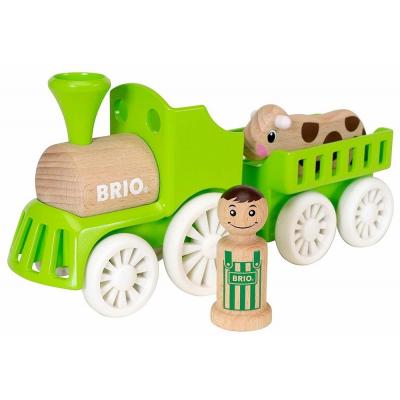 Игровой набор BRIO Мой родной дом Фермерский поезд, 4 элемента