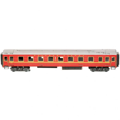 Сборная модель Умная бумага Железная дорога Спальный вагон Красная стрела, 295-1