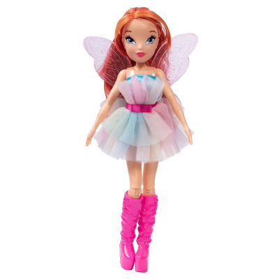 Шарнирная кукла Winx Club "Mix&Make" Блум  с набором для создания крыльев, 24 см, 1/12 Шарнирная кукла Winx Club "Mix&Make" Блум  с набором для создания крыльев, 24 см, 1/12