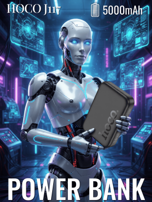 Внешний аккумулятор Hoco J117 5000mAh, черный