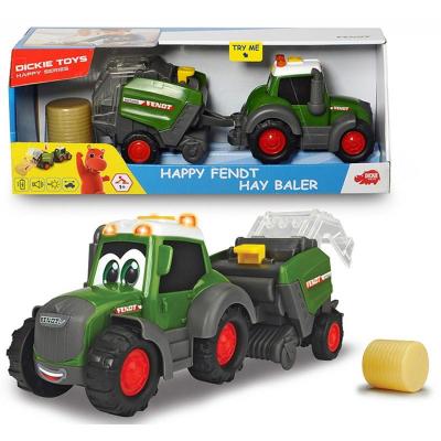 Игрушка Dickie Toys Трактор Happy Fendt с прессом для сена 30 см