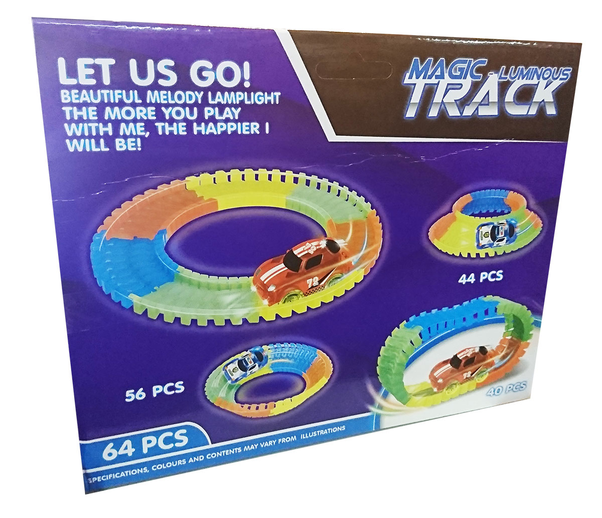 Улучшенная машинка для Magic Track (Track Car)