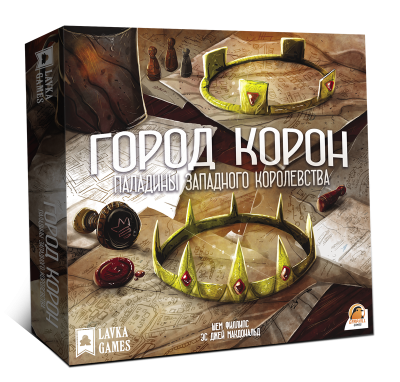 Настольная игра Lavka Games Город Корон Паладины Западного Королевства