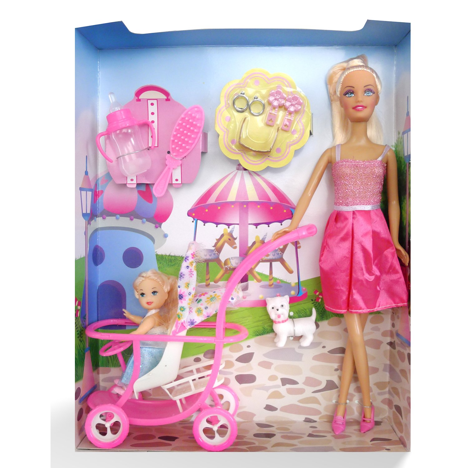 Набор ToysLab Кукла Ася Семья, вариант 1