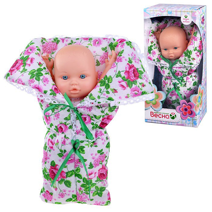 Кукла детская Весна Малышка 20 Девочка 30 см