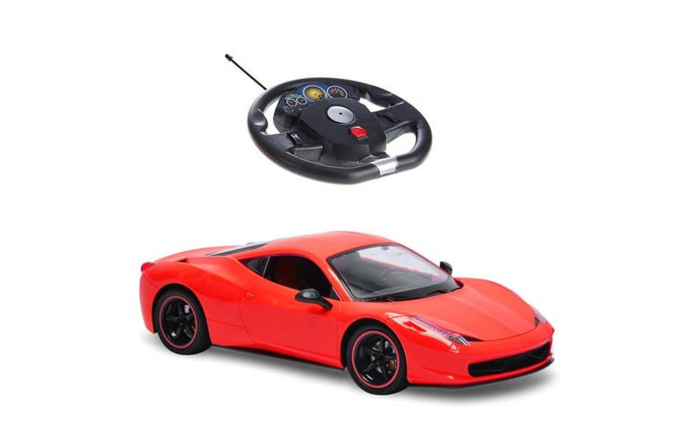 Машина на радиоуправлении Ferrari (Феррари) 1:10 огромная Машина на радиоуправлении Ferrari (Феррари) 1:10 огромная