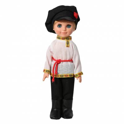 Весна Кукла Мальчик в русском костюме 30 см, В3909