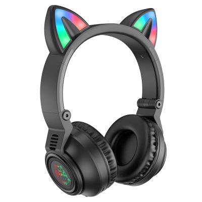 Беспроводные наушники Borofone BO18 Cat ear