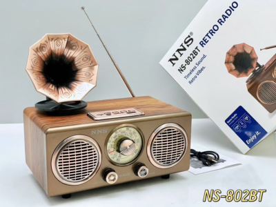 Колонка радио NNS NS-802BT Retro Колонка радио NNS NS-802BT Retro
