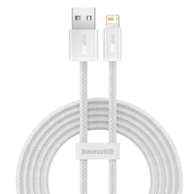 Кабель Baseus CALD000402 USB/Lightning, белый