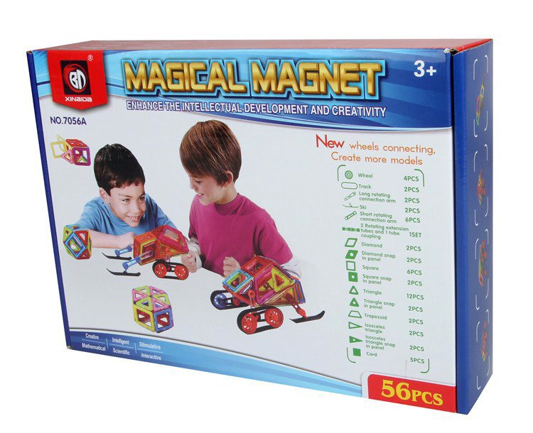 Магнитные конструкторы Magical Magnet 56 7056A