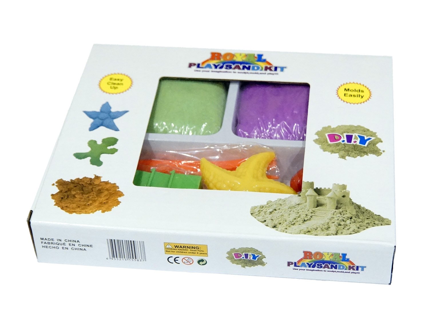 Кинетический живой песок Royal Play Sand KIt