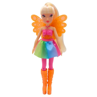 Шарнирная кукла Winx Club "Hair Magic" Стелла с крыльями и маркерами (2 шт.),  24 см, 1/12