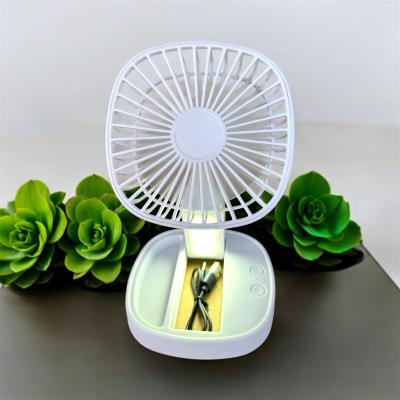 Вентилятор настольный портативный с подсветкой JY-2208