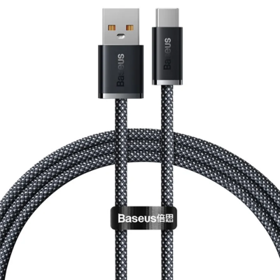 Кабель Baseus Dynamic Series CALD000616 USB - Type-C 1 м, черно-серый