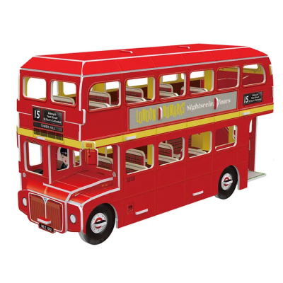 3D пазл CubicFun Лондонский двухэтажный автобус, 66 деталей, S3018h