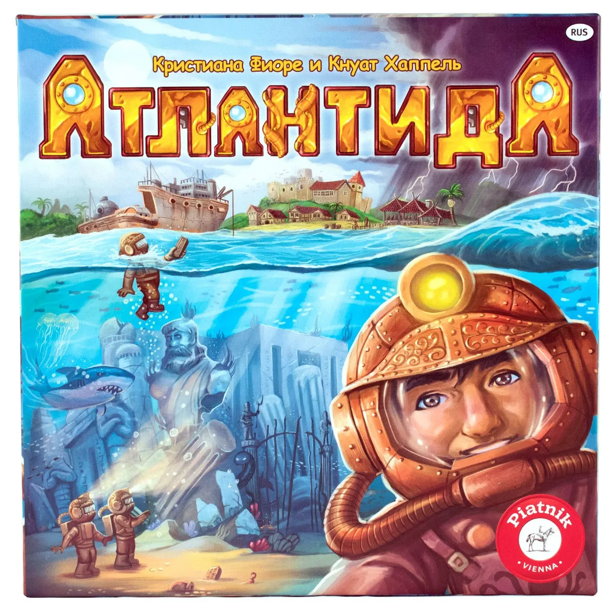 Настольная игра Piatnik Атлантида, 714870 zal