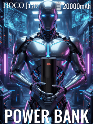 Внешний аккумулятор Hoco 20000 J150 черный