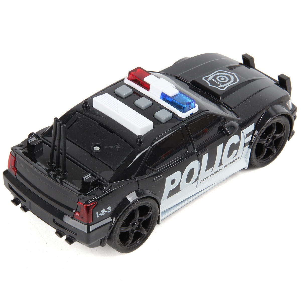 Машинка Drift Полицейская Blaсk Edition 1:20, со светом и звуком